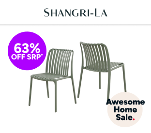 Set of 2 Shangri-La San Lucas Dining Chairs (Green) Product Image