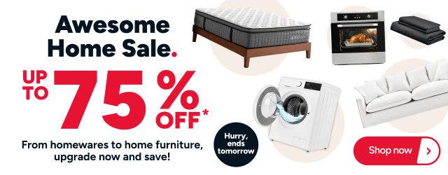 Home Sale ends tomorrow 