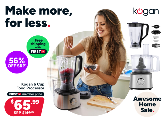 Kogan 6 Cup Food Processor