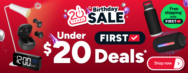 FIRST Exclusive - Under $20 Deals