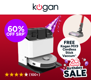 Kogan SmarterHome™ LX20 Pro Ultra Robot Vacuum and Mop with Self-Cleaning and Drying Product Image