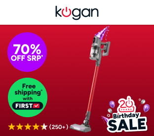 Kogan MX9 Cordless Stick Vacuum Cleaner Product Image