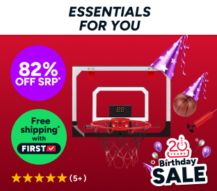 Indoor Mini Basketball Hoop with Electronic Scoreboard Product Image