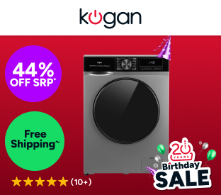 Kogan 7.5kg Front Load BLDC Inverter Washing Machine (Graphite) Product Image