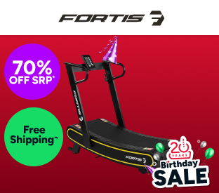 Fortis Curved Treadmill with Magnetic Running Track Product Image