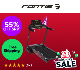Fortis 560mm Foldable Incline Treadmill Product Image