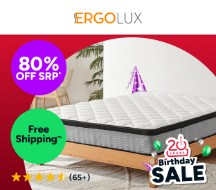 Ergolux Comfort Plus Pocket Spring Mattress (Queen) Product Image