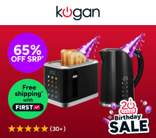 Kogan Toaster and Kettle Breakfast Set Product Image