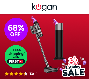 Kogan MX15 Absolute Cordless Stick Vacuum Cleaner with Auto-Empty Dock Product Image