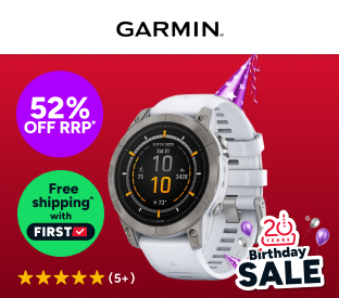 Garmin Epix Pro Gen 2 Sapphire Smart Sports Watch (Titanium with Whitestone Band, 47mm) Product Image