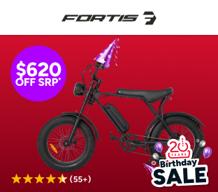 Fortis FatBro 48V 10.4Ah Fat Tyre Electric Bike Product Image