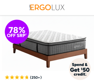 Ergolux Elite Bamboo Pocket Spring Mattress (Queen) Product Image
