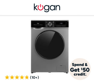 Kogan 7.5kg Front Load BLDC Inverter Washing Machine (Graphite) Product Image