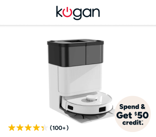 Kogan SmarterHome™ LX20 Pro Robot Vacuum and Mop with Self-Cleaning and Drying Product Image
