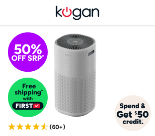 Kogan SmarterHome™ Air Purifier 5 Pro with H13 HEPA Filter Product Image
