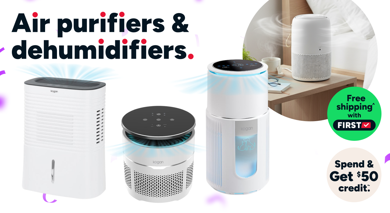 Air Purifiers & Dehumidifiers