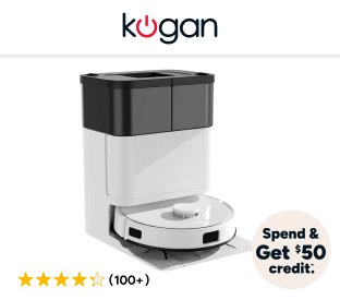 Kogan SmarterHome™ LX20 Pro Robot Vacuum and Mop with Self-Cleaning and Drying Product Image