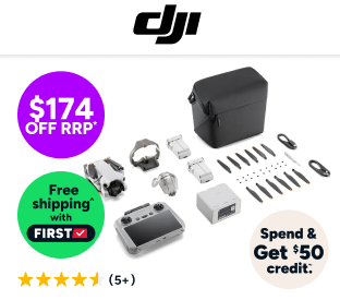 DJI Mini 4 Pro Drone with DJI RC 2 Controller - Fly More Combo Product Image