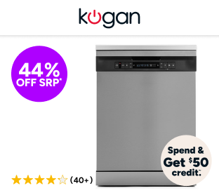 Kogan 60cm Freestanding Dishwasher (15 Place, Stainless Steel) Product Image