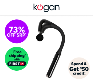 Kogan Handheld U-Shaped Massage Gun Product Image