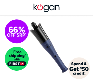 Kogan Automatic Rotating Curling Iron Product Image