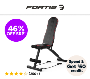 Fortis Adjustable FID Sit Up & Weight Bench Product Image