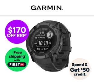 Garmin Instinct 2X Solar Smart Sports Watch (Graphite, 50mm) Product Image