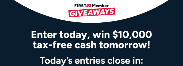 FIRST Member Giveaways