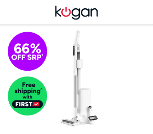 Kogan MX15 Ultralight Stick Vacuum Cleaner with Auto-Empty Dock Product Image