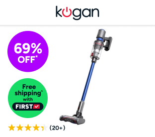 Kogan Z15 Pro Cordless Stick Vacuum Cleaner Product Image