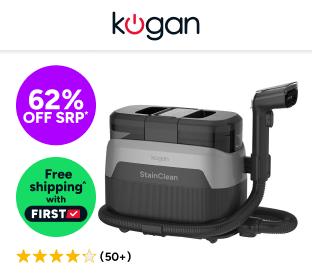 Kogan StainClean Steam Carpet and Upholstery Spot Cleaner Product Image