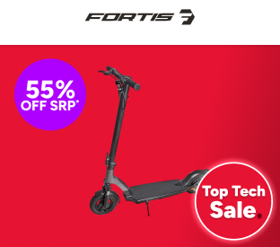 Fortis 36V 10Ah Foldable Commuter Electric Scooter (40km Range) Product Image