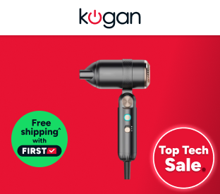 Kogan Compact Foldable Travel Hair Dryer Product Image