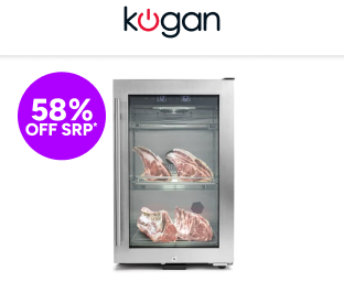 Kogan 52L Commercial Dry Ager Meat Fridge Cabinet Product Image