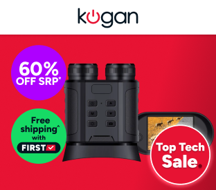 Kogan Binoculars with Night Vision and 2K Video Resolution Product Image