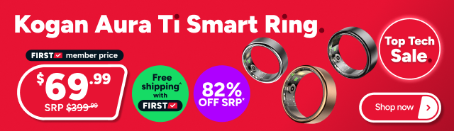 Kogan Aura Ti Smart Ring