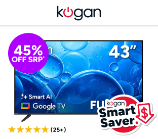 Kogan 43" LED Full HD Smart AI Google TV Product Image