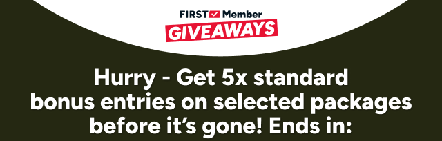 FIRST Member Giveaways