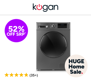 Kogan 10kg Front Load BLDC Inverter Washing Machine (Graphite) Product Image