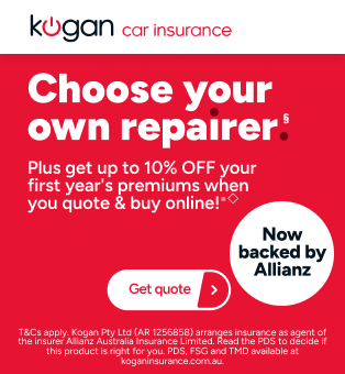 Kogan Car Insurance - Choose your own repairer §