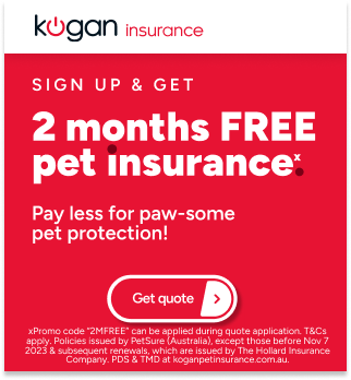 Kogan Pet Insurance - 2 months FREE X 