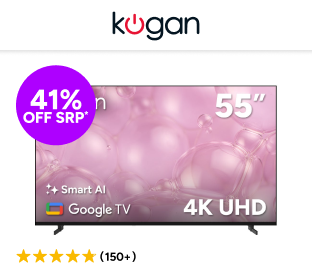 Kogan 55" LED 4K Smart AI Google TV Product Image