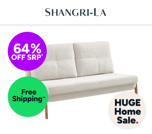 Shangri-La Brad Upholstered Double Sofa Bed Product Image