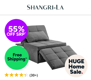 Shangri-La Ontario Ottoman Sofa Bed Product Image