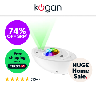 Kogan SmarterHome™ Aurora & Star Light Projector with Bluetooth Speaker Product Image