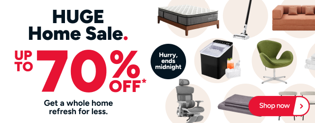 Home Sale Ends Midnight
