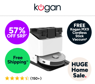 Kogan SmarterHome™ LX20 Pro Ultra Robot Vacuum and Mop with Self-Cleaning and Drying Product Image