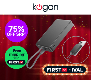 Kogan MagPulse 10000mAh Ultra Thin MagSafe Compatible Power Bank Product Image