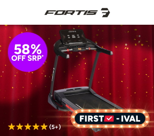 Fortis 560mm Foldable Incline Treadmill Product Image