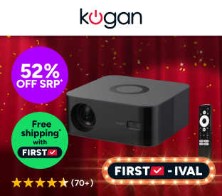 Kogan Smart AI Google TV Projector Product Image